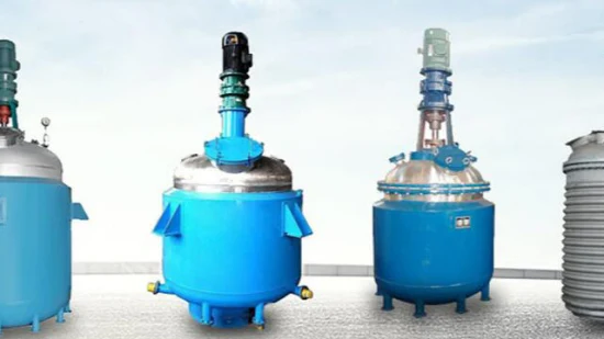 Destilação de projeto químico usando tanque de reação de bobinas de lapa de alta pressão
