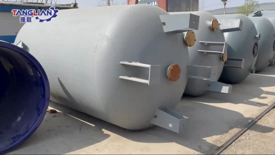 Tanque de mistura revestido de vidro / tanque de armazenamento de destilação com bom preço do fabricante chinês