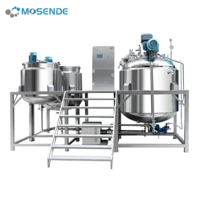 Máquina de emulsificação de levantamento elétrico 200L Homogeneizador líquido de sabão/gel