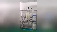 Equipamento do evaporador da extração da purificação do etanol do cânhamo dos terpenos do laboratório destilação molecular do trajeto curto